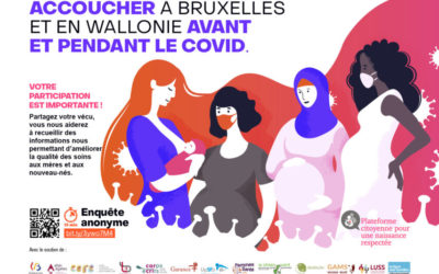 Accoucher à Bruxelles et en Wallonie avant et pendant le covid