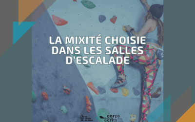 La mixité choisie dans les salles d’escalade